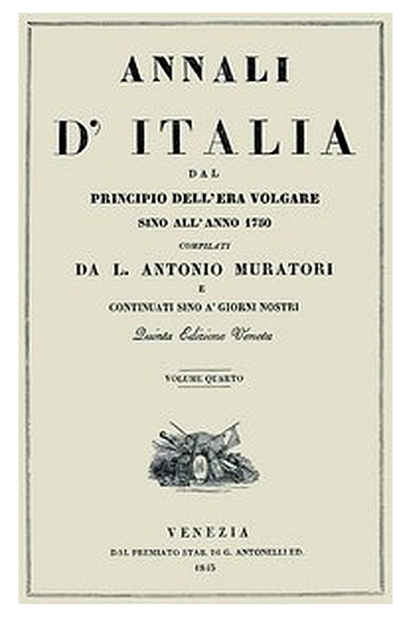 Annali d'Italia, vol. 4