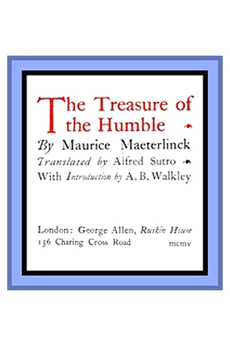 The Treasure of the Humble
