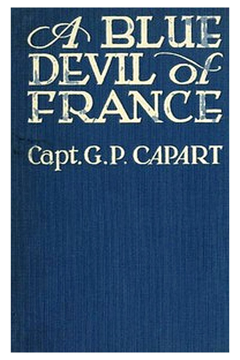 A Blue Devil of France: Epic figures and stories of the Great War, 1914-1918