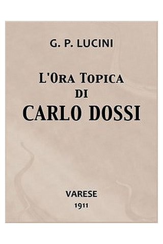 L'ora topica di Carlo Dossi