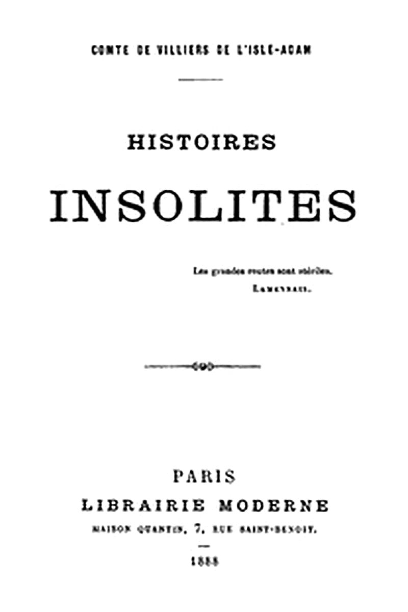 Histoires insolites