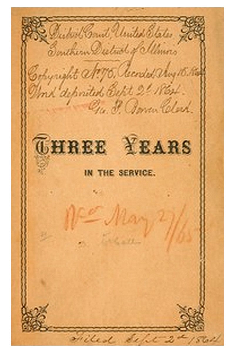 Three Years in the Service