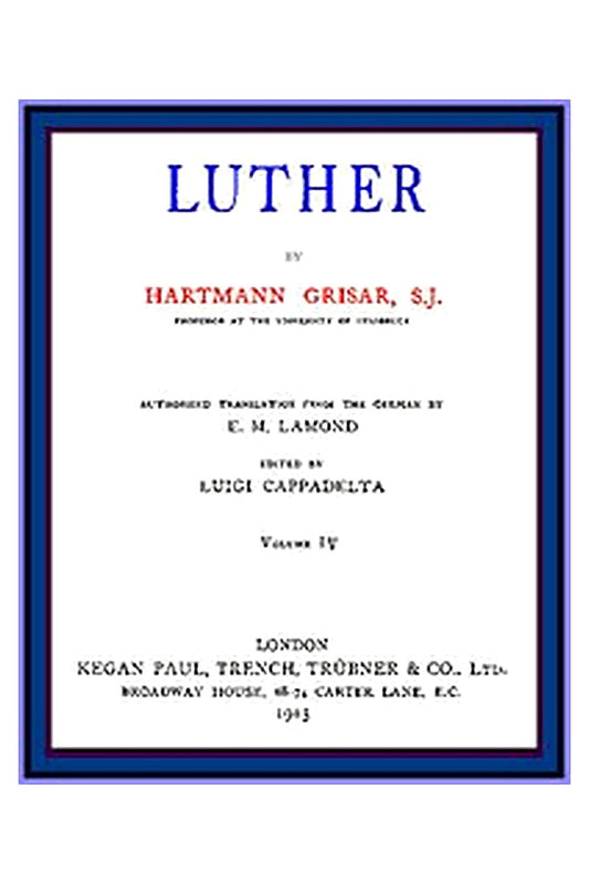 Luther, vol. 4 of 6