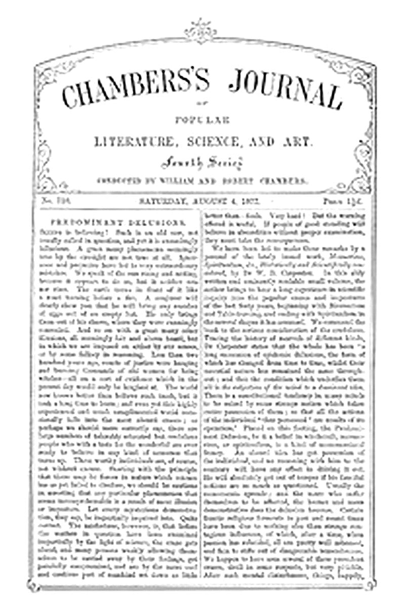 Chambers's Journal of Popular Literature, Science, and Art, No. 710