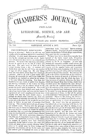 Chambers's Journal of Popular Literature, Science, and Art, No. 710