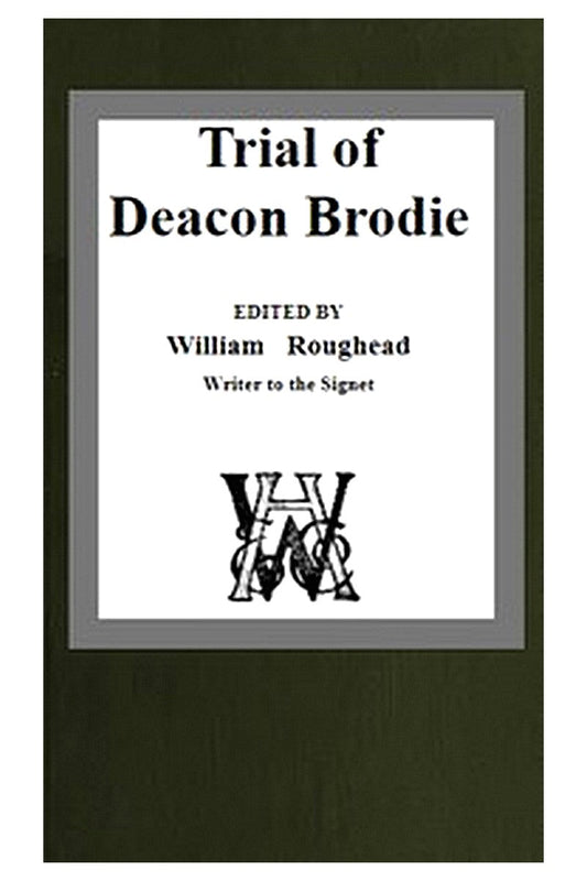 Trial of Deacon Brodie