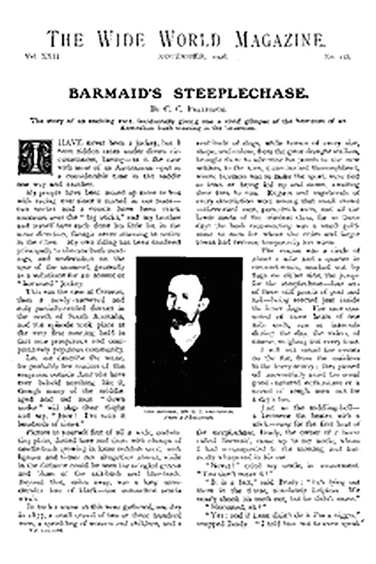 The Wide World Magazine, Vol. 22, No. 128, November, 1908