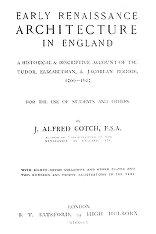 Early Renaissance Architecture in England
