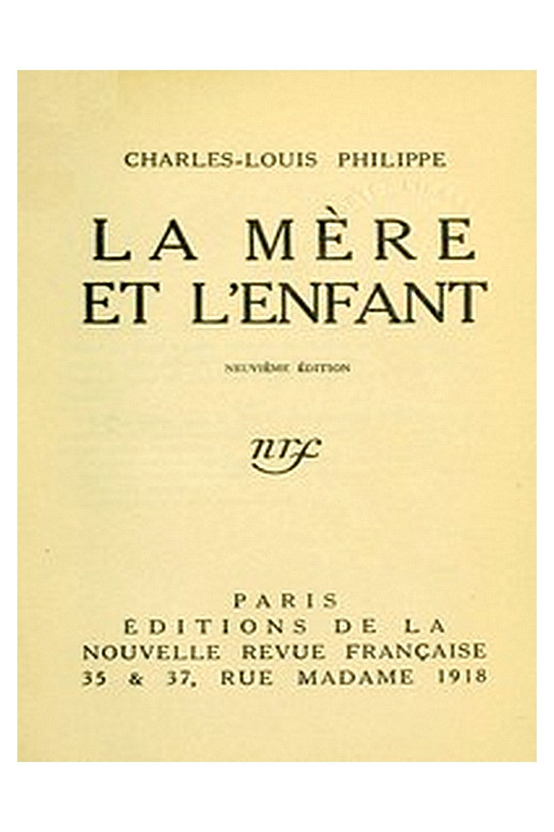 La mère et l'enfant