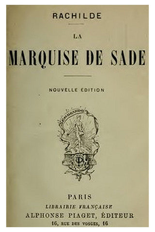 La Marquise de Sade