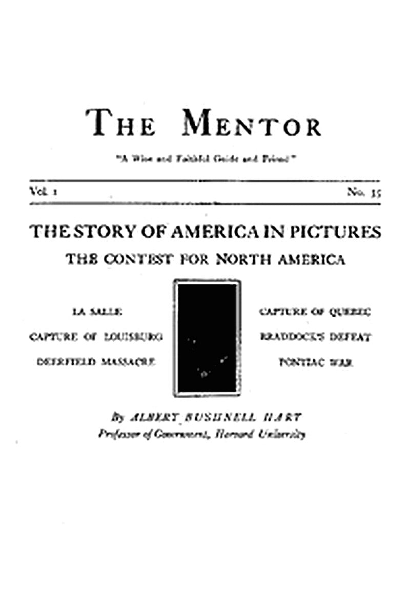 The Mentor: The Contest for North America, Vol. 1, No. 35, Serial No. 35
