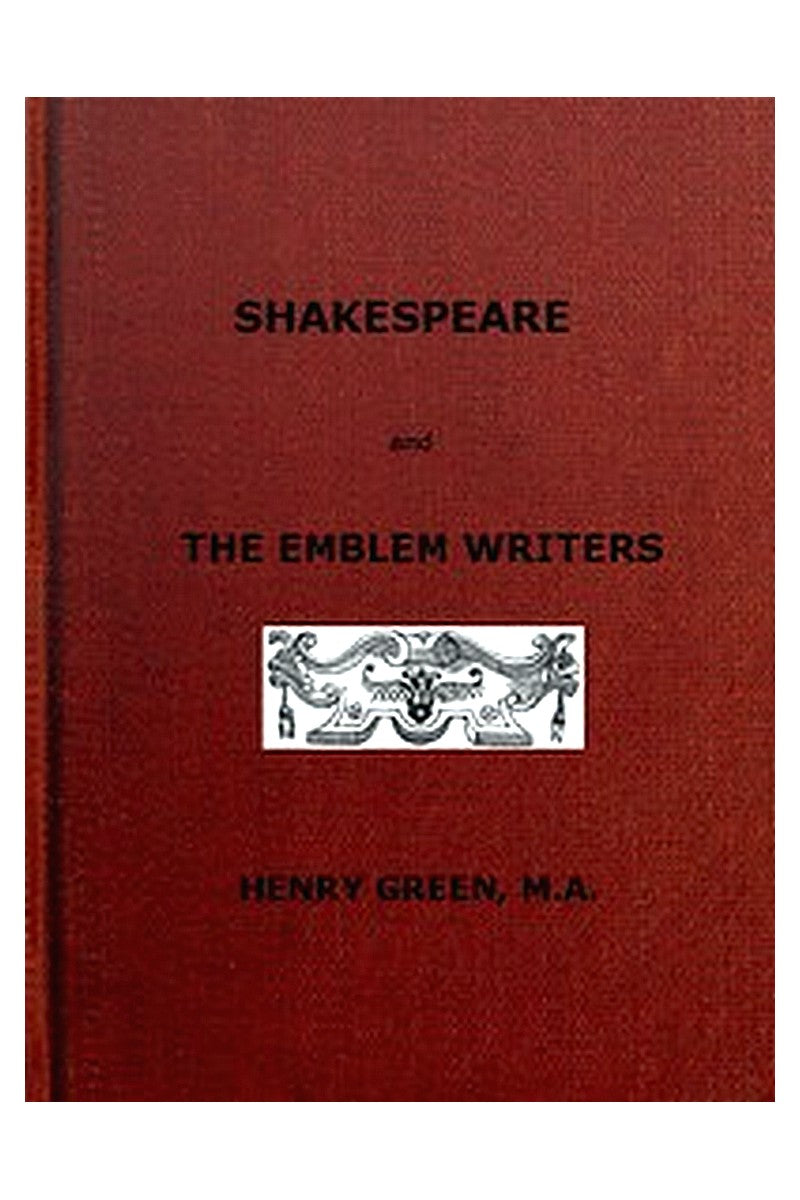 Shakespeare and the Emblem Writers
