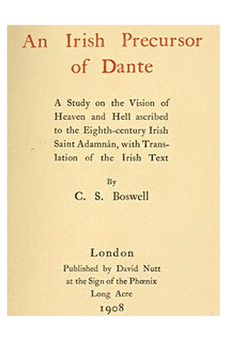 An Irish Precursor of Dante
