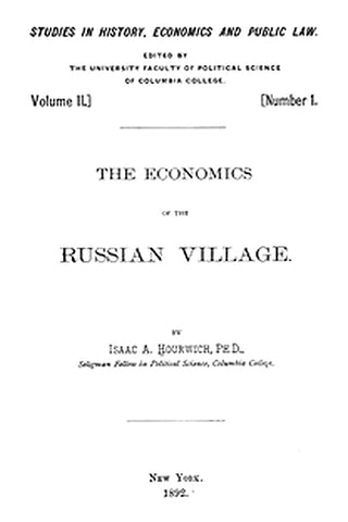 The Economics of the Russian Village