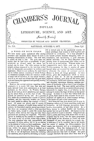 Chambers's Journal of Popular Literature, Science, and Art, No. 719