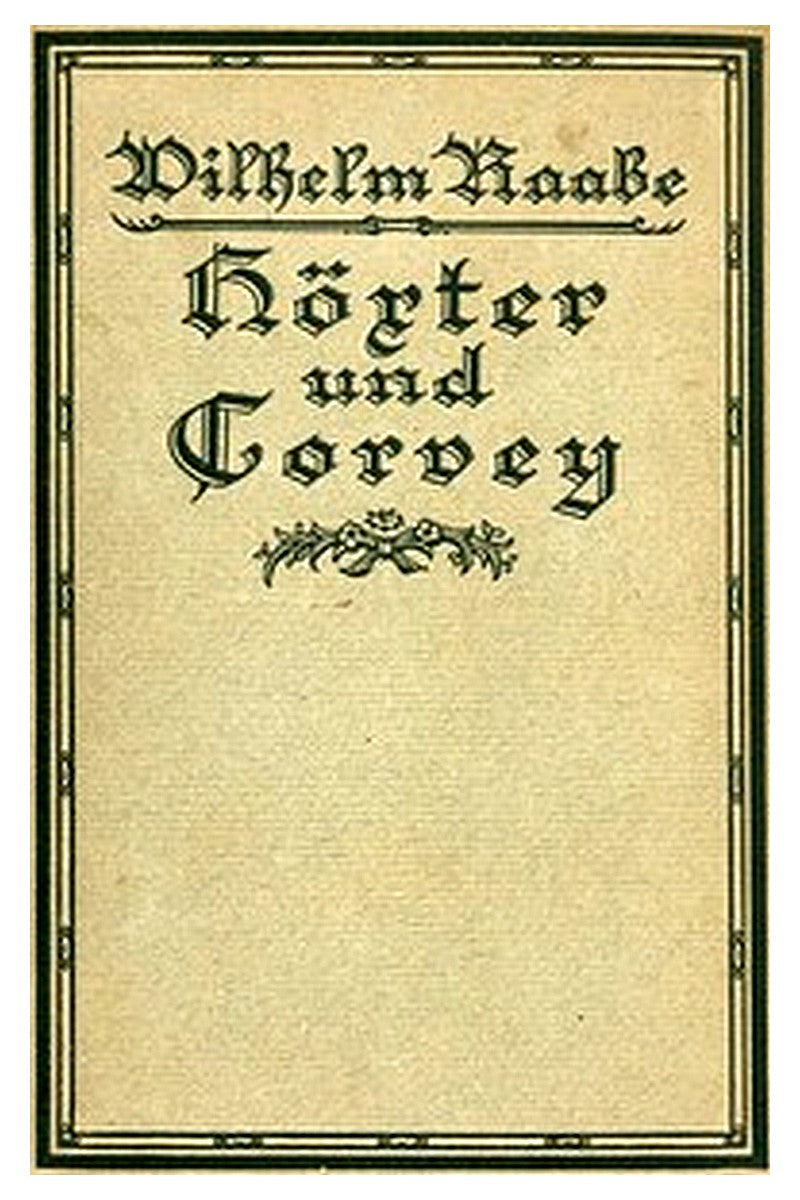 Höxter und Corvey: Erzählung