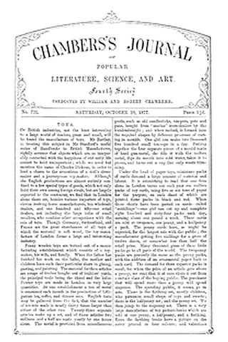 Chambers's Journal of Popular Literature, Science, and Art, No. 721