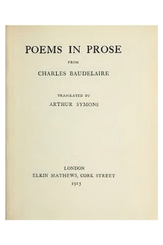 Poems in Prose