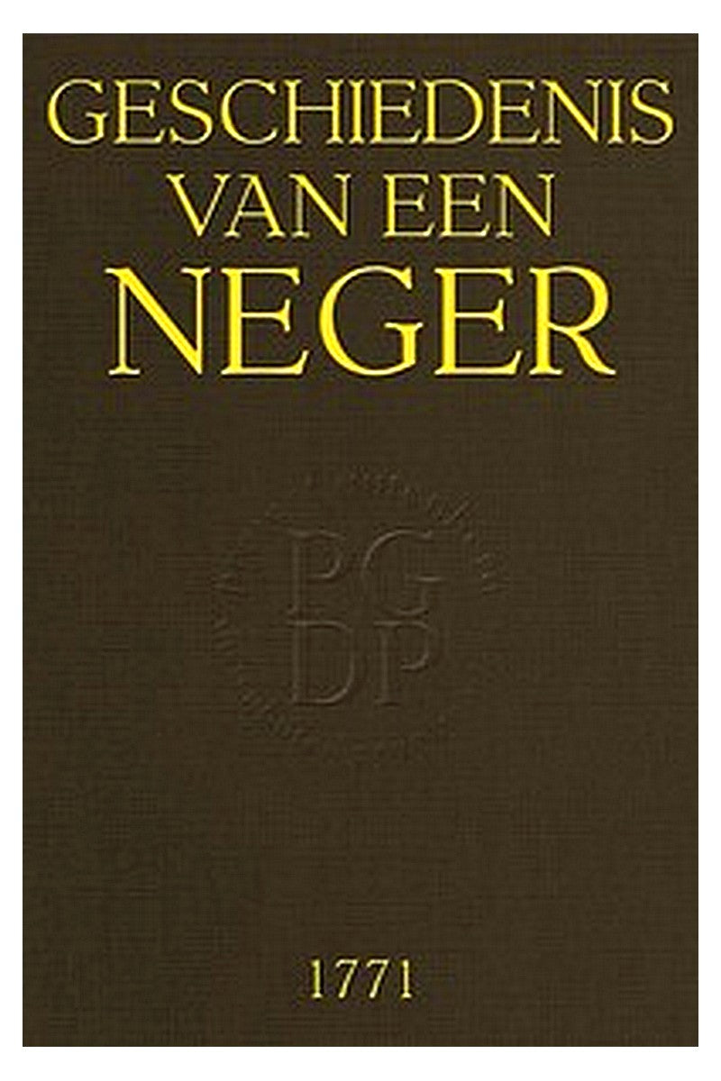 Geschiedenis van een Neger
