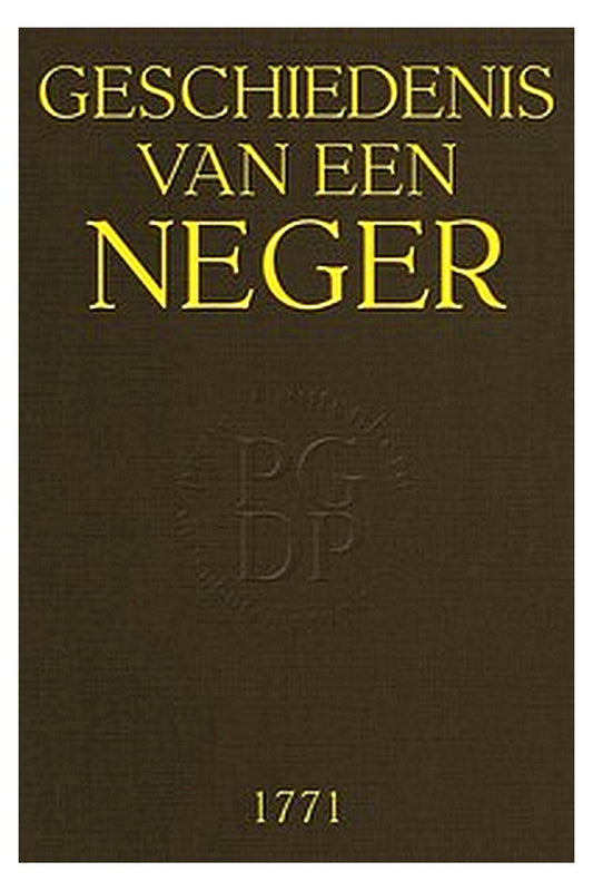 Geschiedenis van een Neger