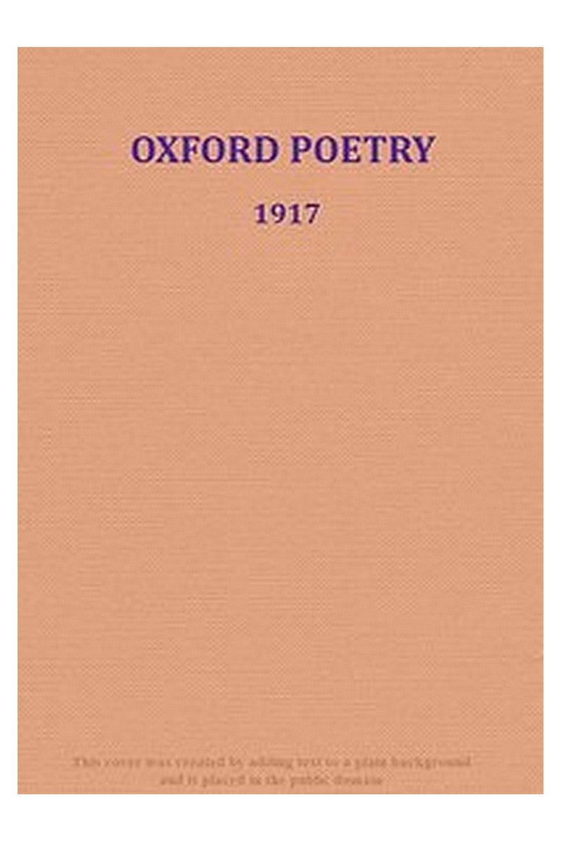 Oxford Poetry, 1917