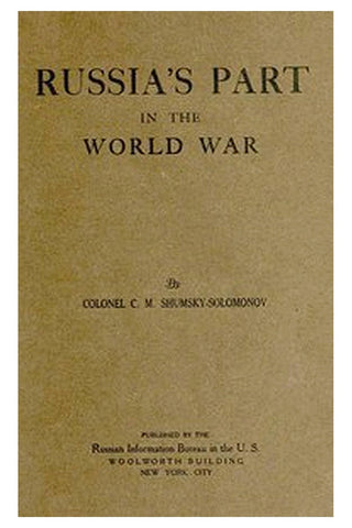 Russia's Part in the World War