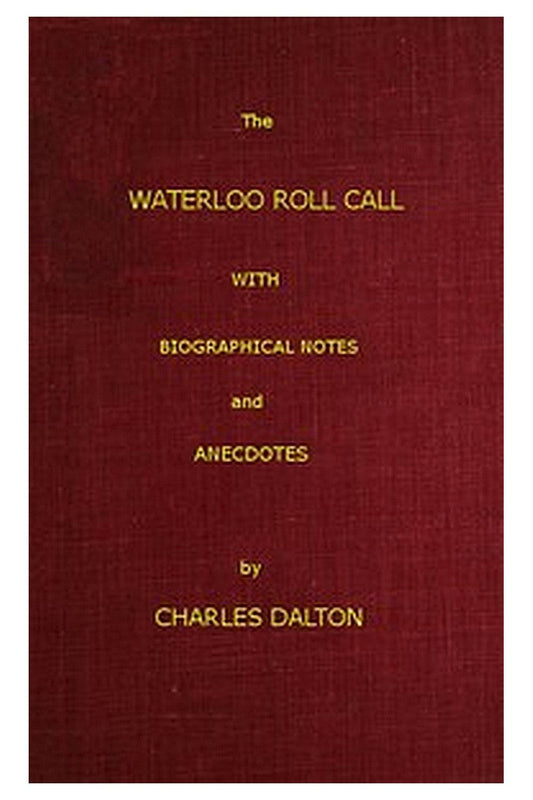 The Waterloo Roll Call