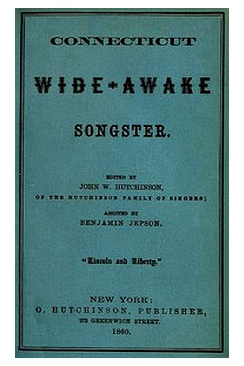 Connecticut Wide-Awake Songster