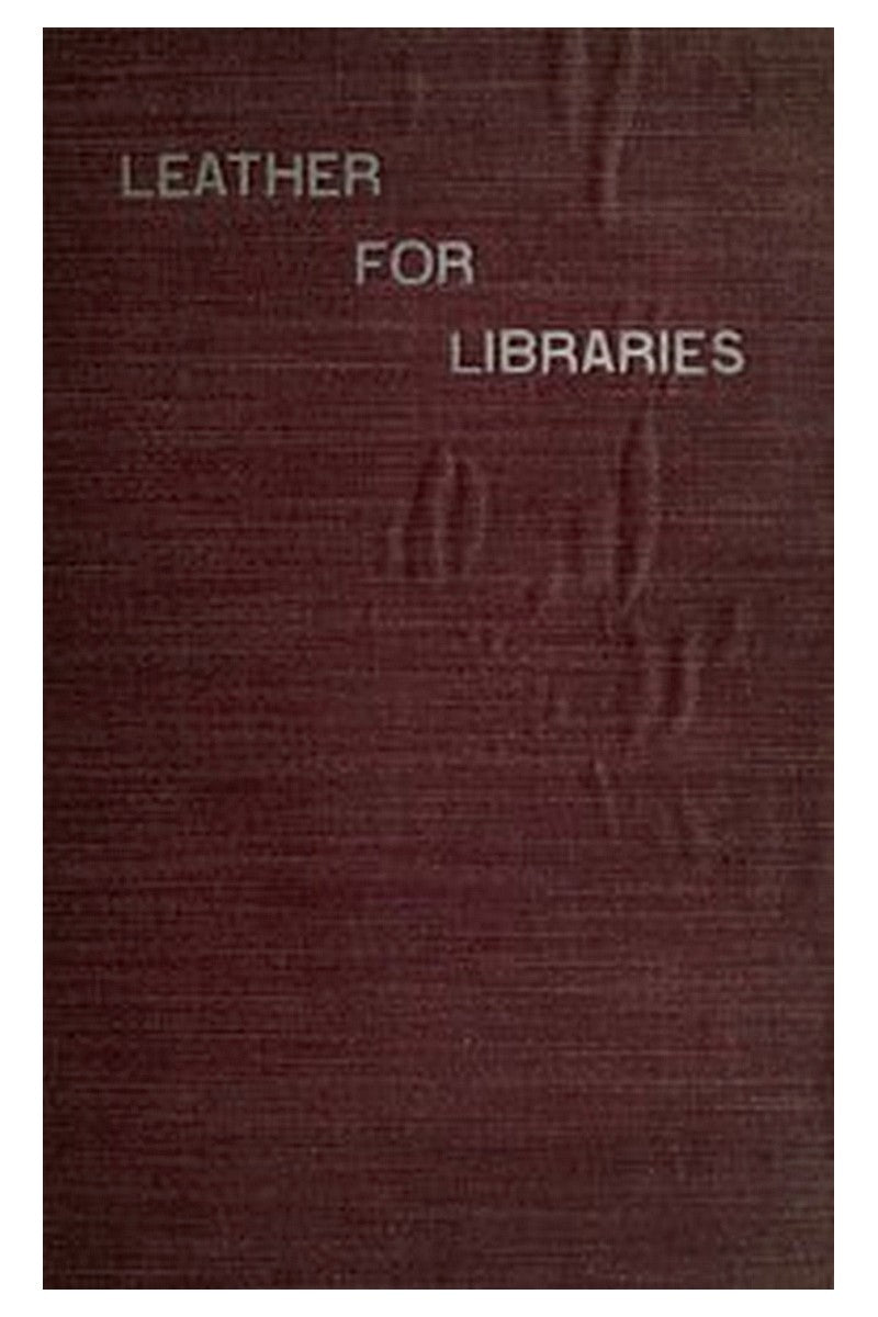 Leather for Libraries