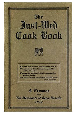 The Just-Wed Cook Book