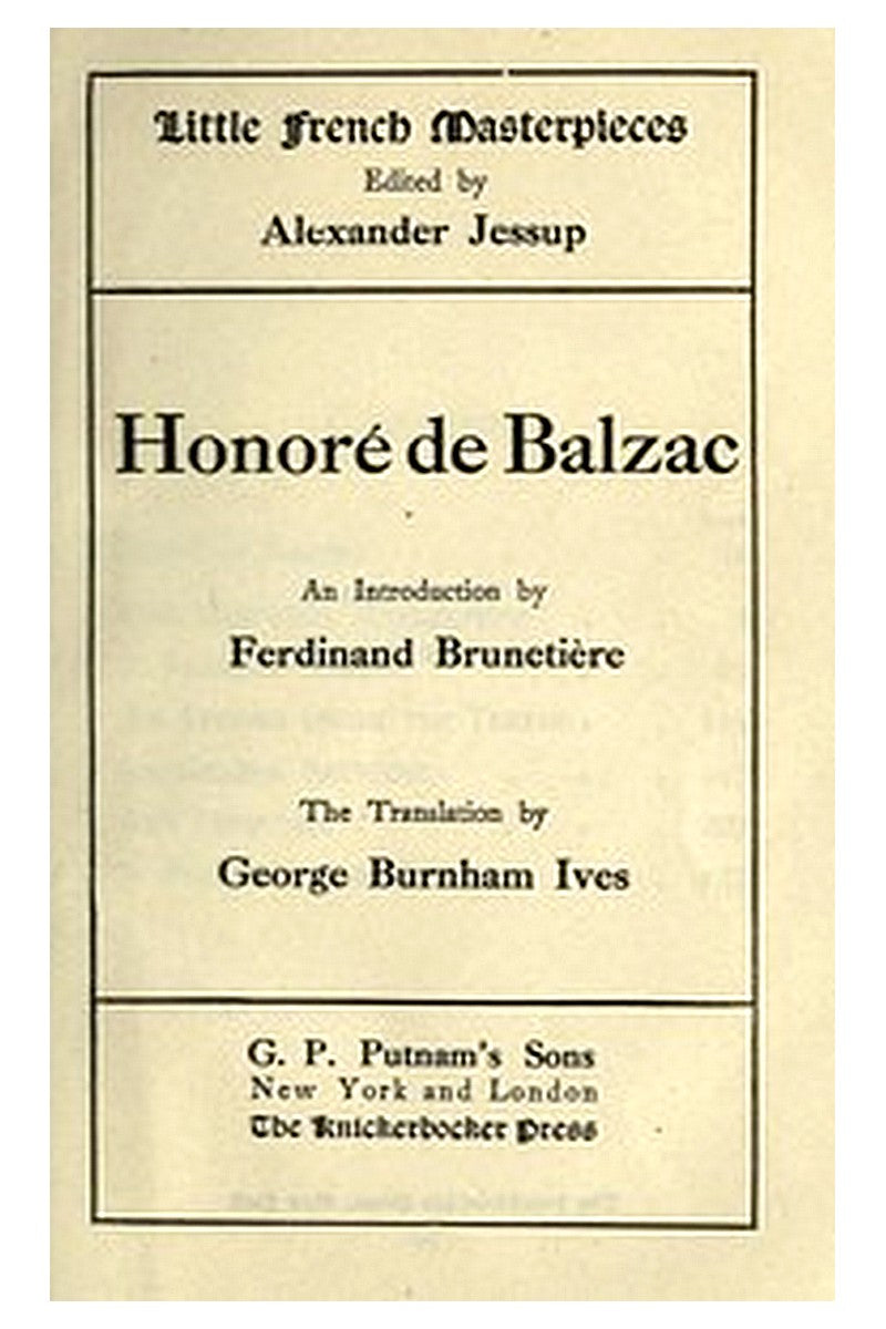 Little French Masterpieces