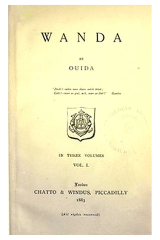 Wanda, Vol. 1 (of 3)