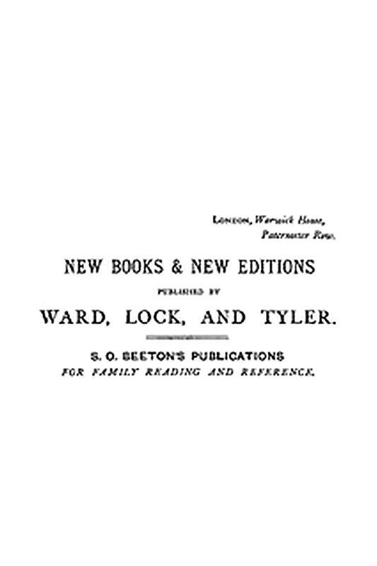 New Books & New Editions, Published by Ward, Lock, and Tyler