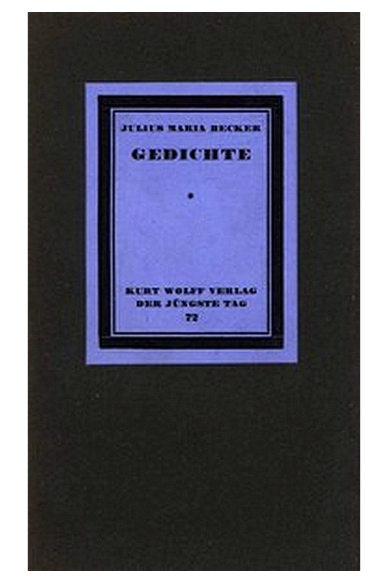 Gedichte