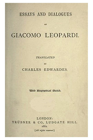 Essays and Dialogues