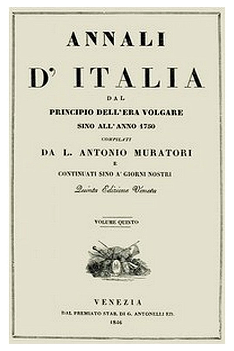 Annali d'Italia, vol. 5