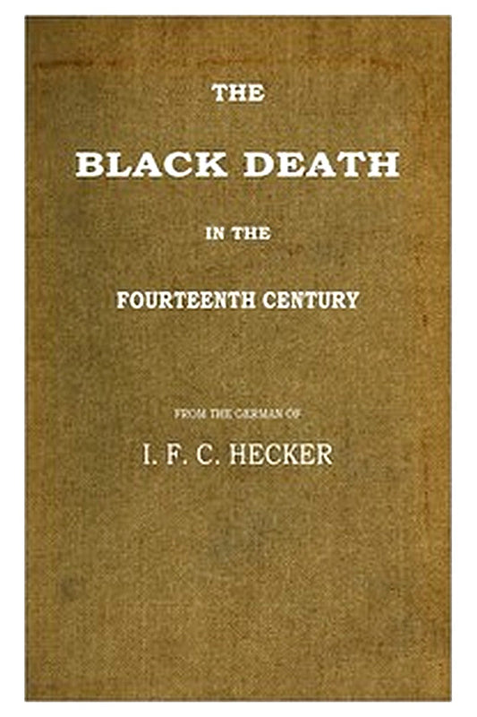 The Black Death in the 14th Century