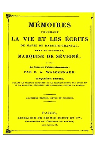 Mémoires touchant la vie et les écrits de Marie de Rabutin-Chantal, (5/6)