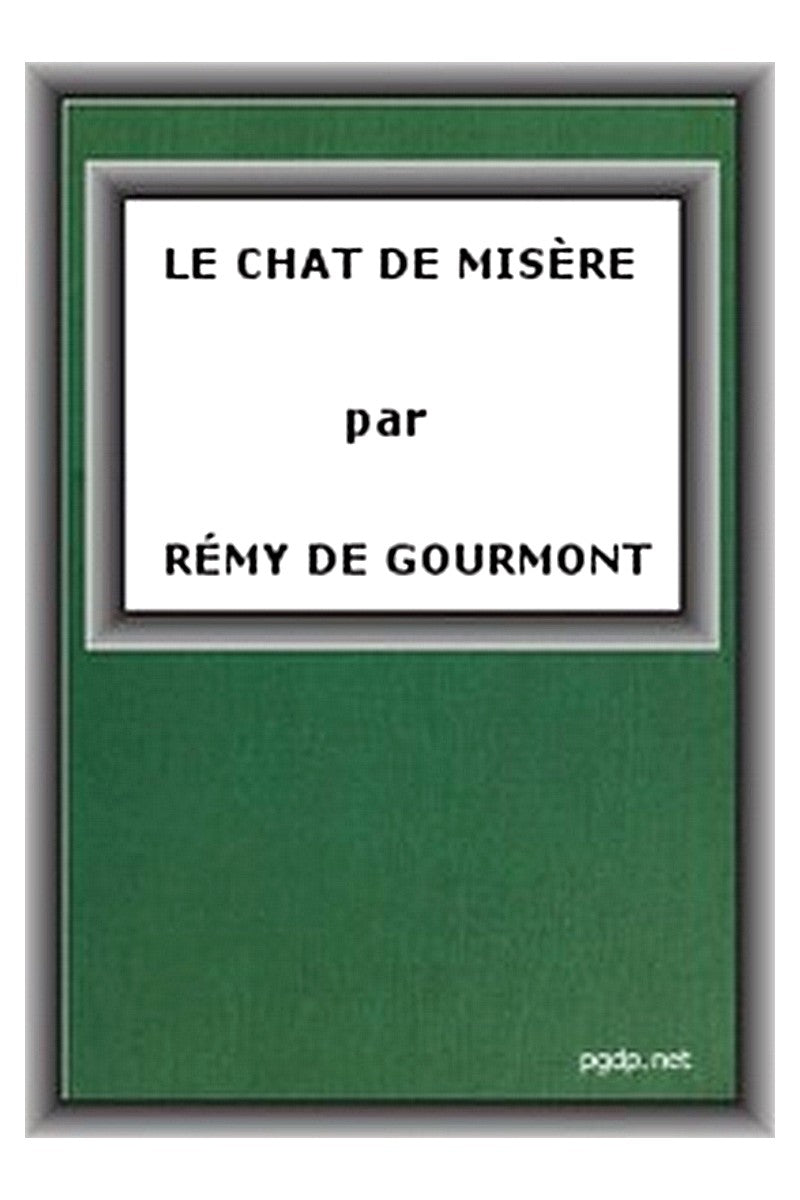 Le chat de misère: Idées et images