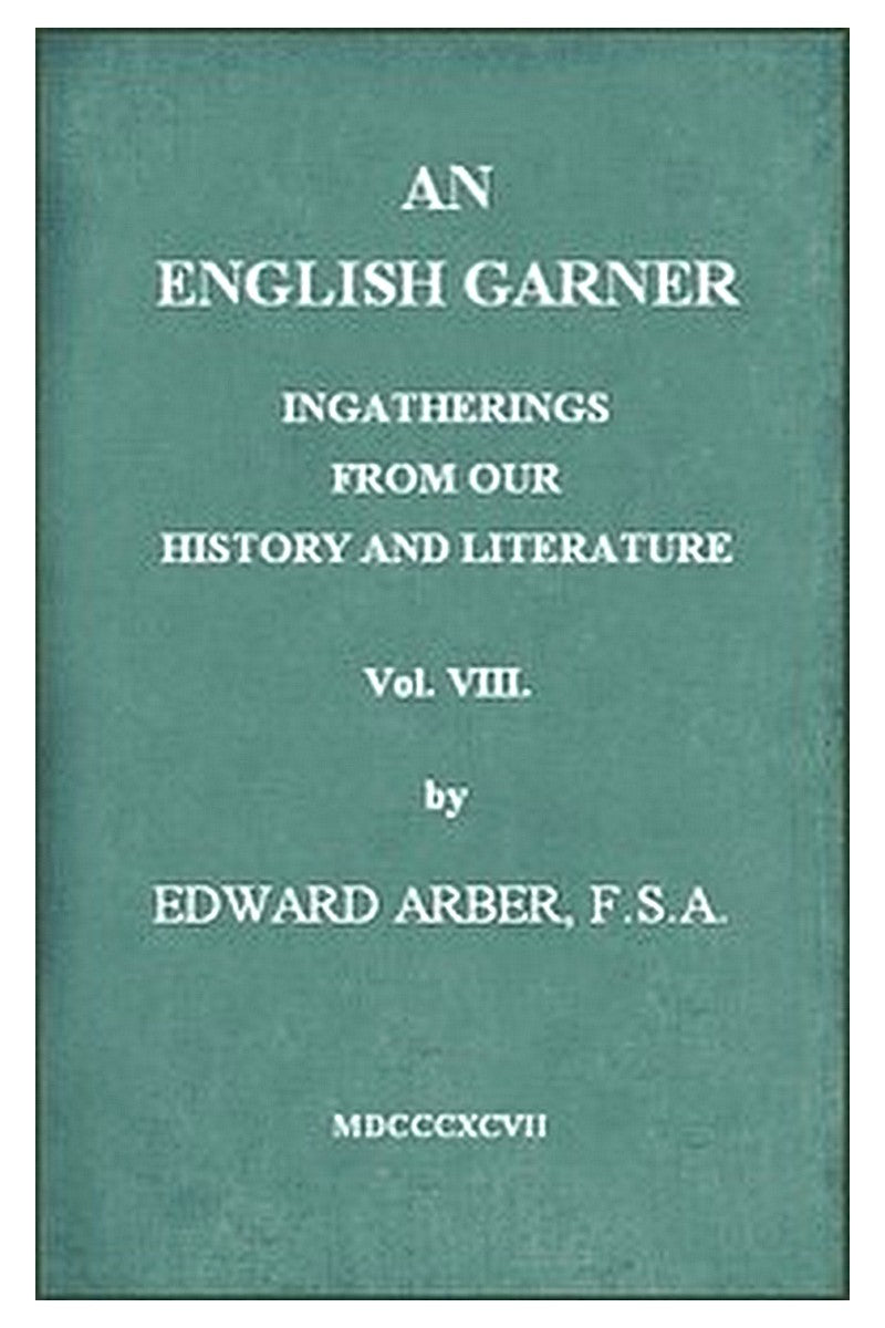 An English Garner: Ingatherings from Our History and Literature (8 of 8)