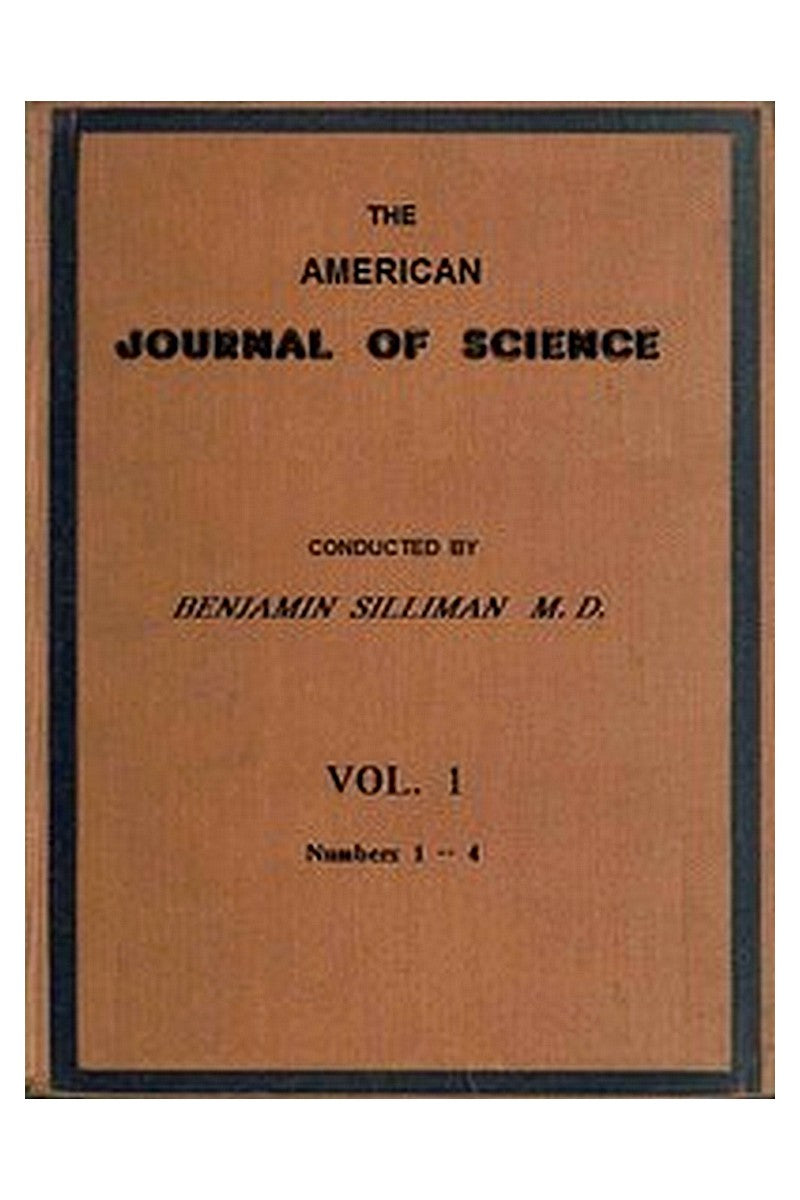 American Journal of Science, Vol. 1