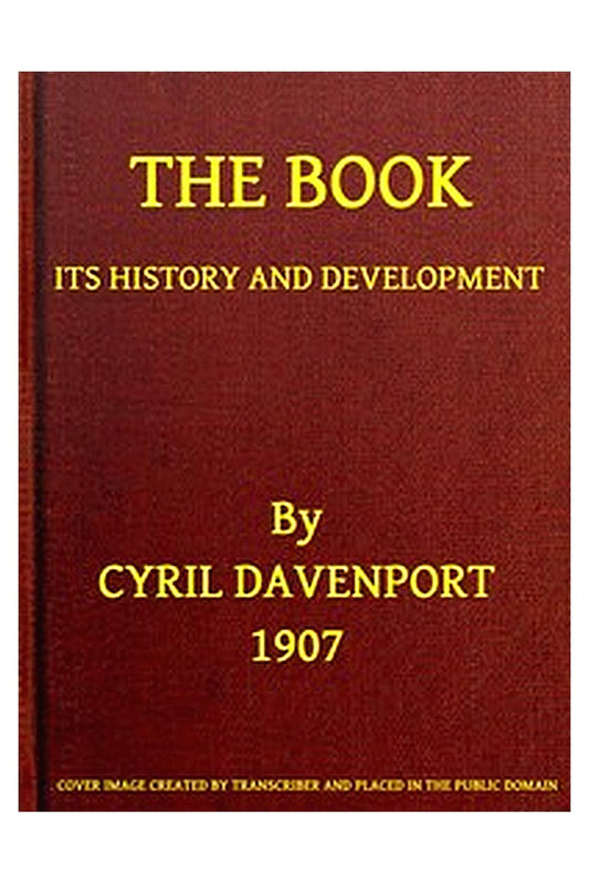 The Book: Its History and Development