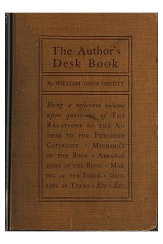 The Author's Desk Book
