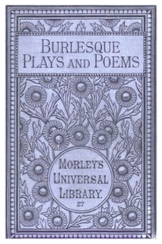 Burlesque Plays and Poems