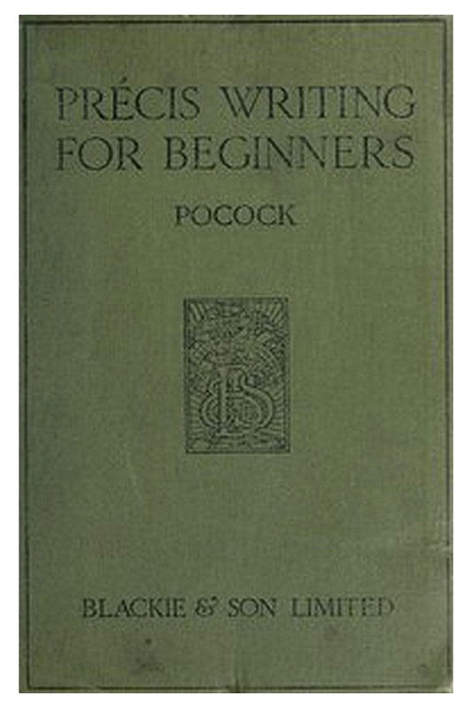 Précis writing for beginners