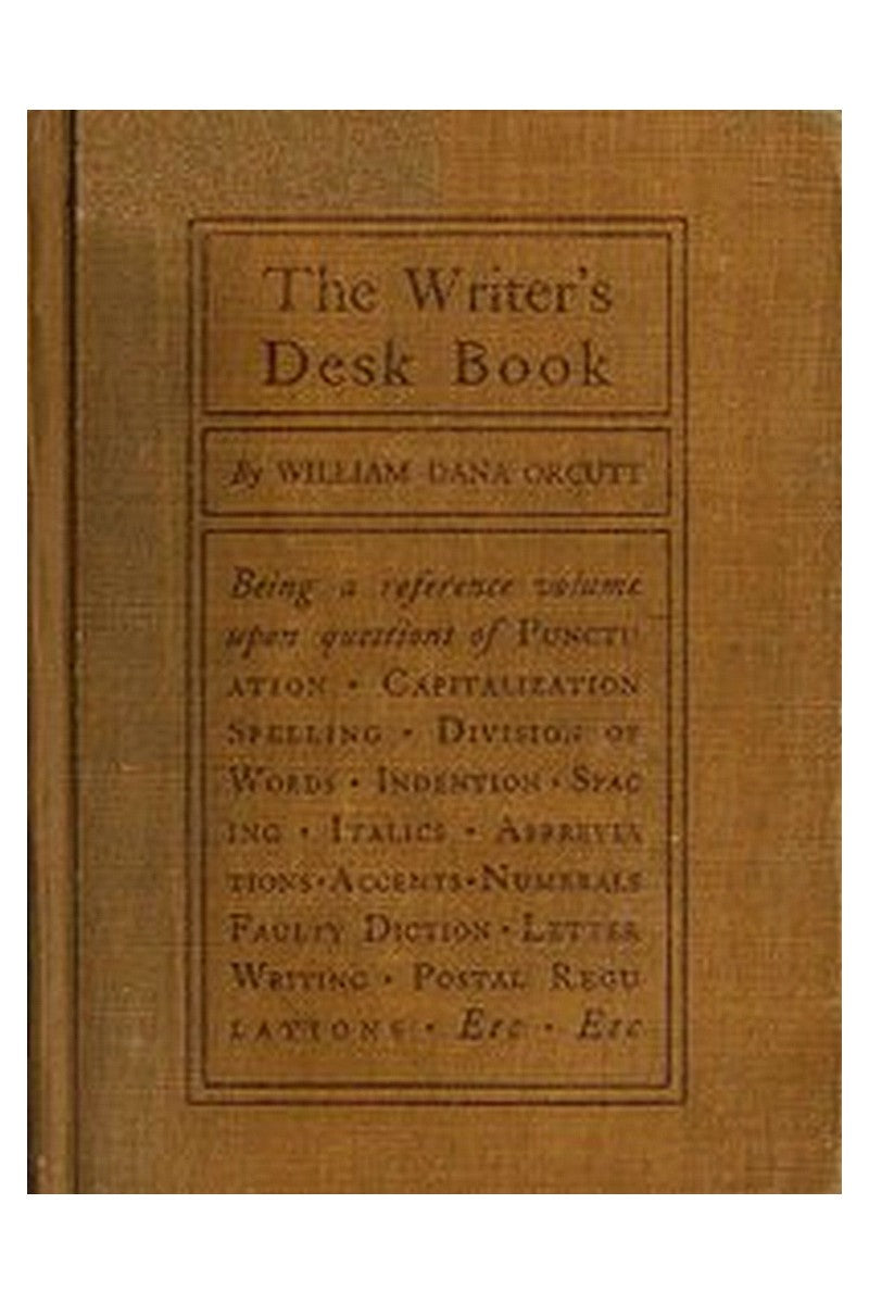 The Writer's Desk Book
