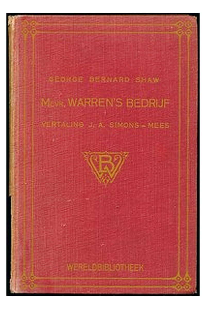 Mevr. Warren's Bedrijf