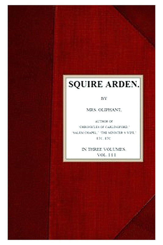 Squire Arden volume 3 of 3