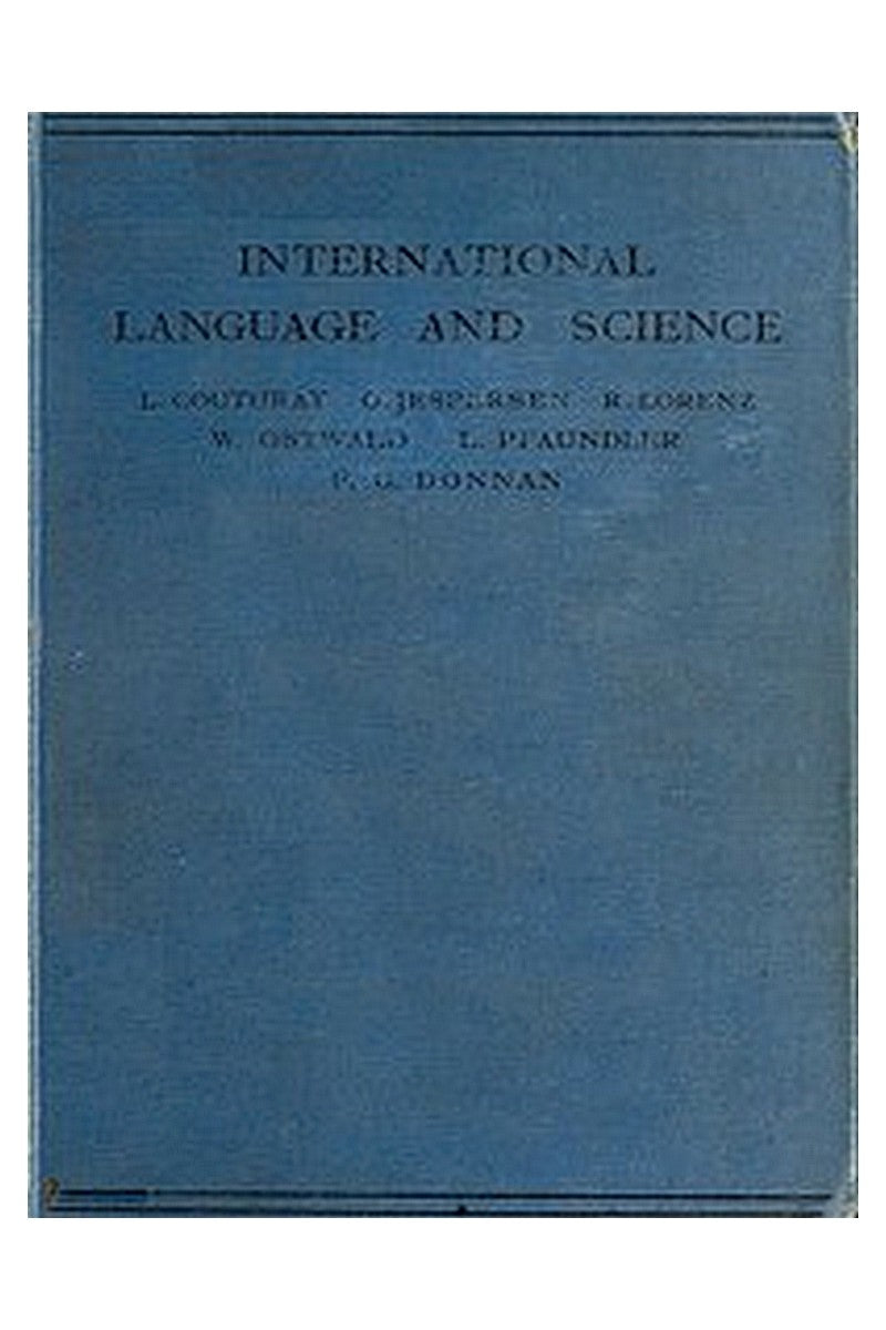 International Language and Science
