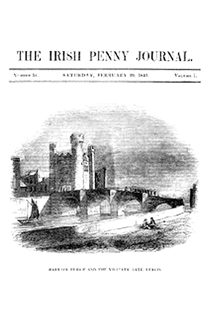 The Irish Penny Journal, Vol. 1 No. 34, February 20, 1841